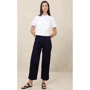 Banana Republic Authentic Chino Barrel Pant in Preppy Navy